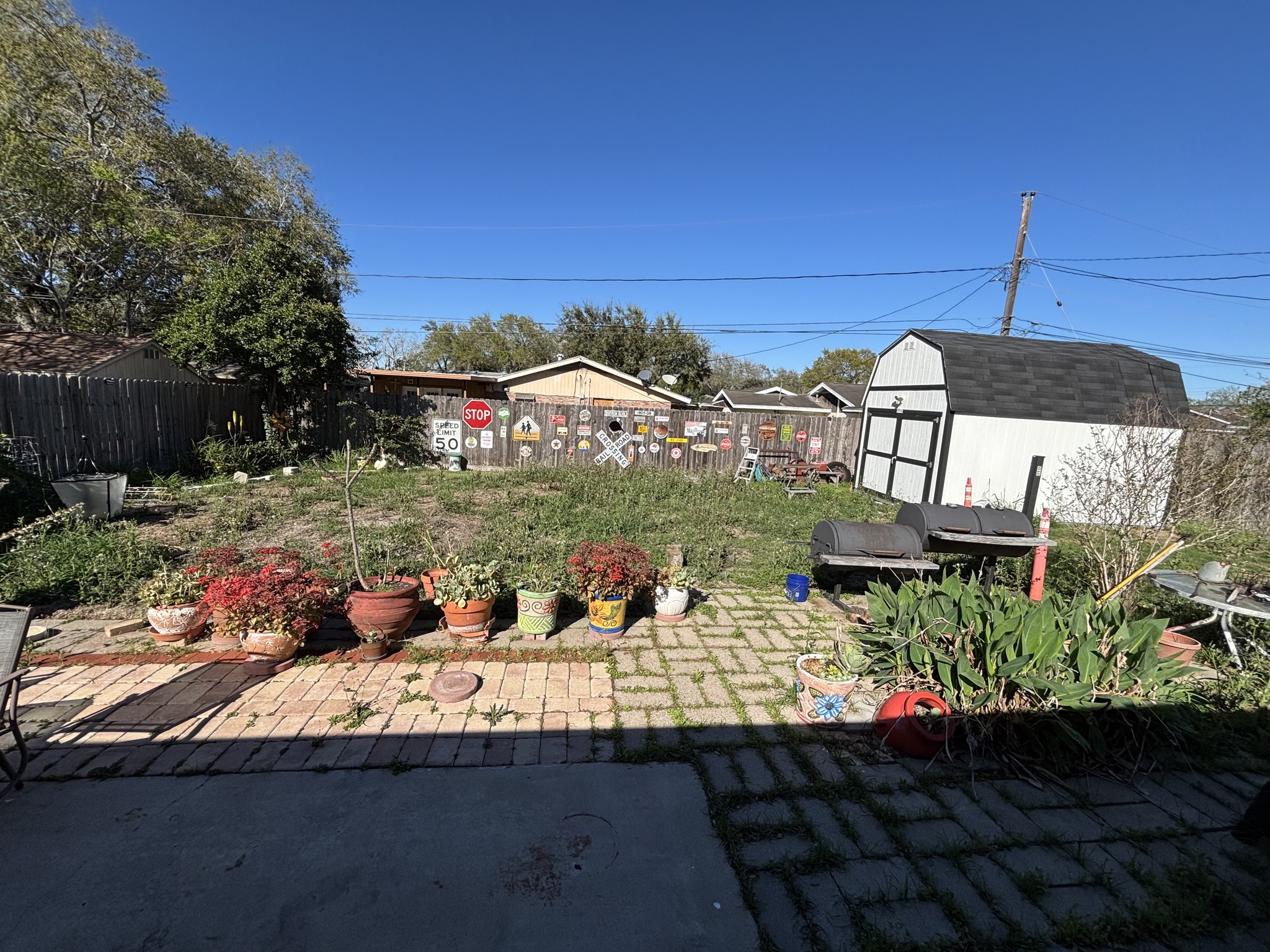 Full property cleanup — before