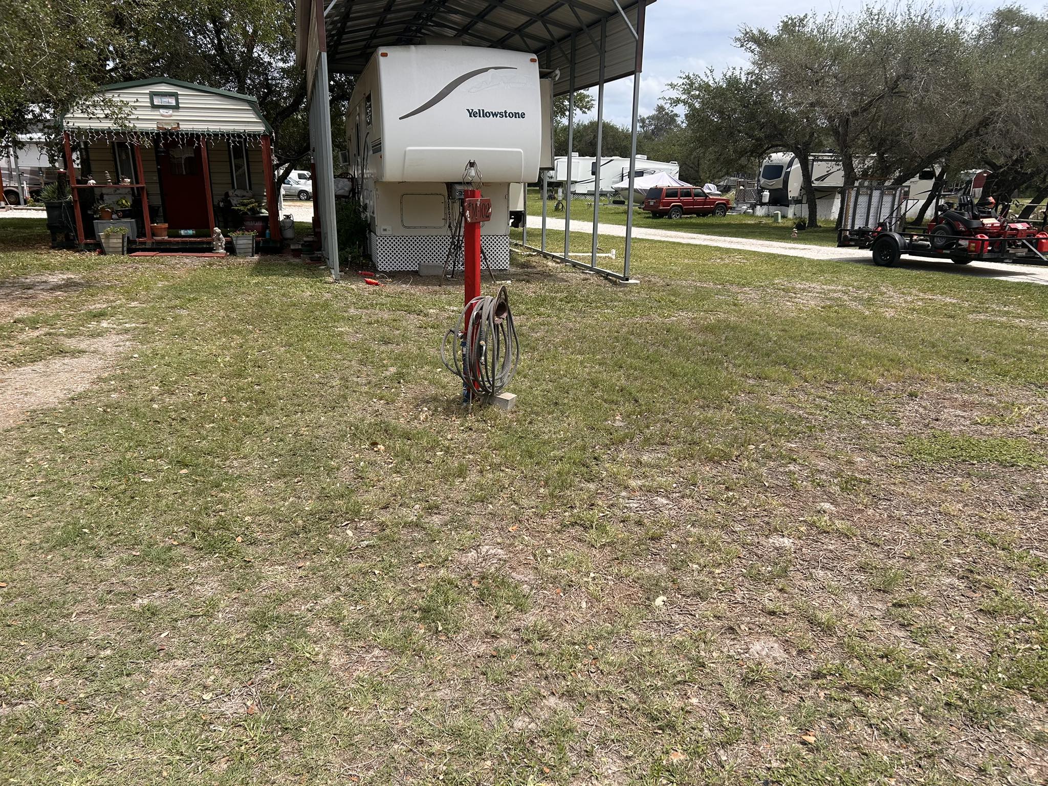 Copano Bay job site