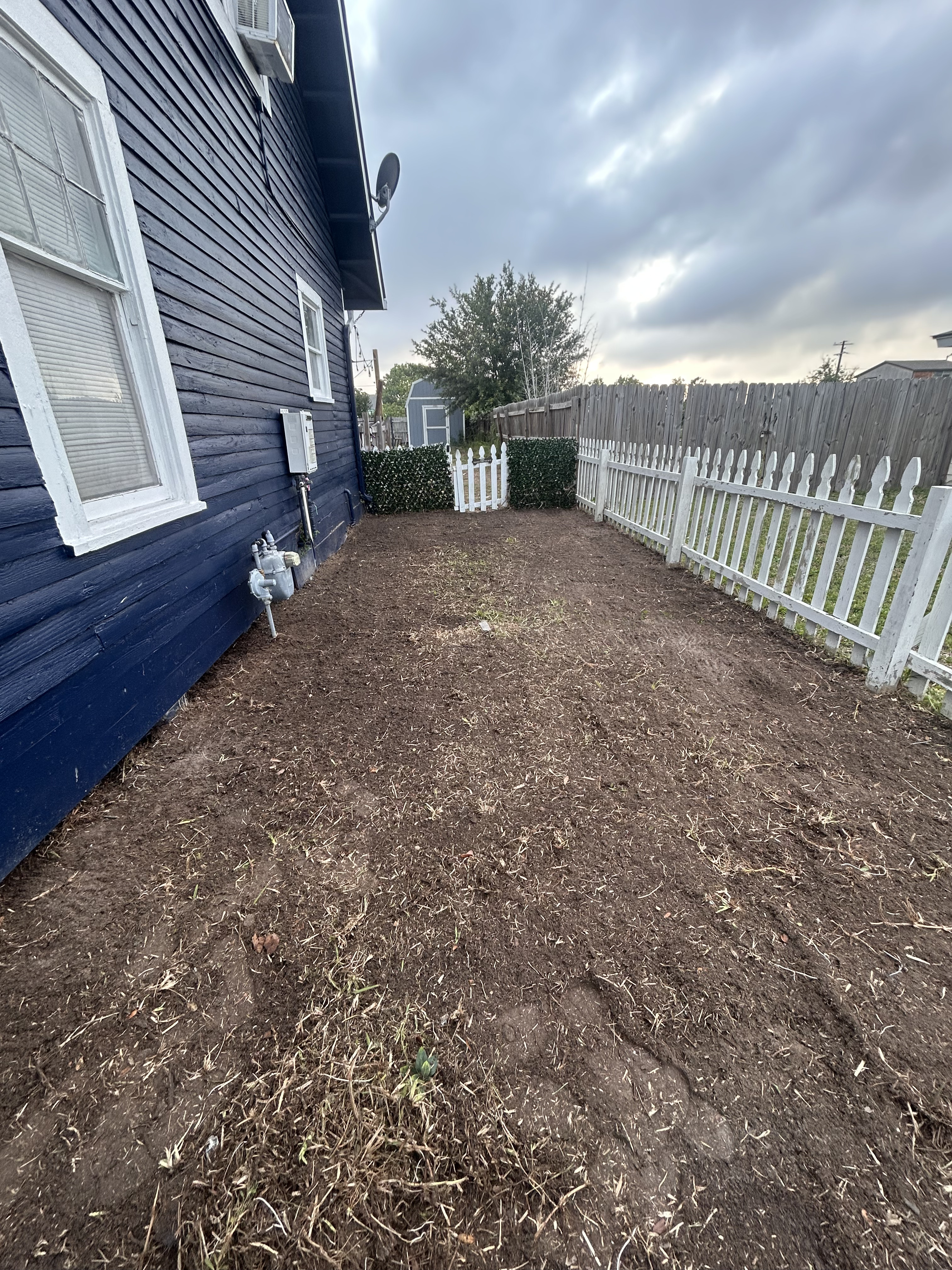 Residential lawn maintenance