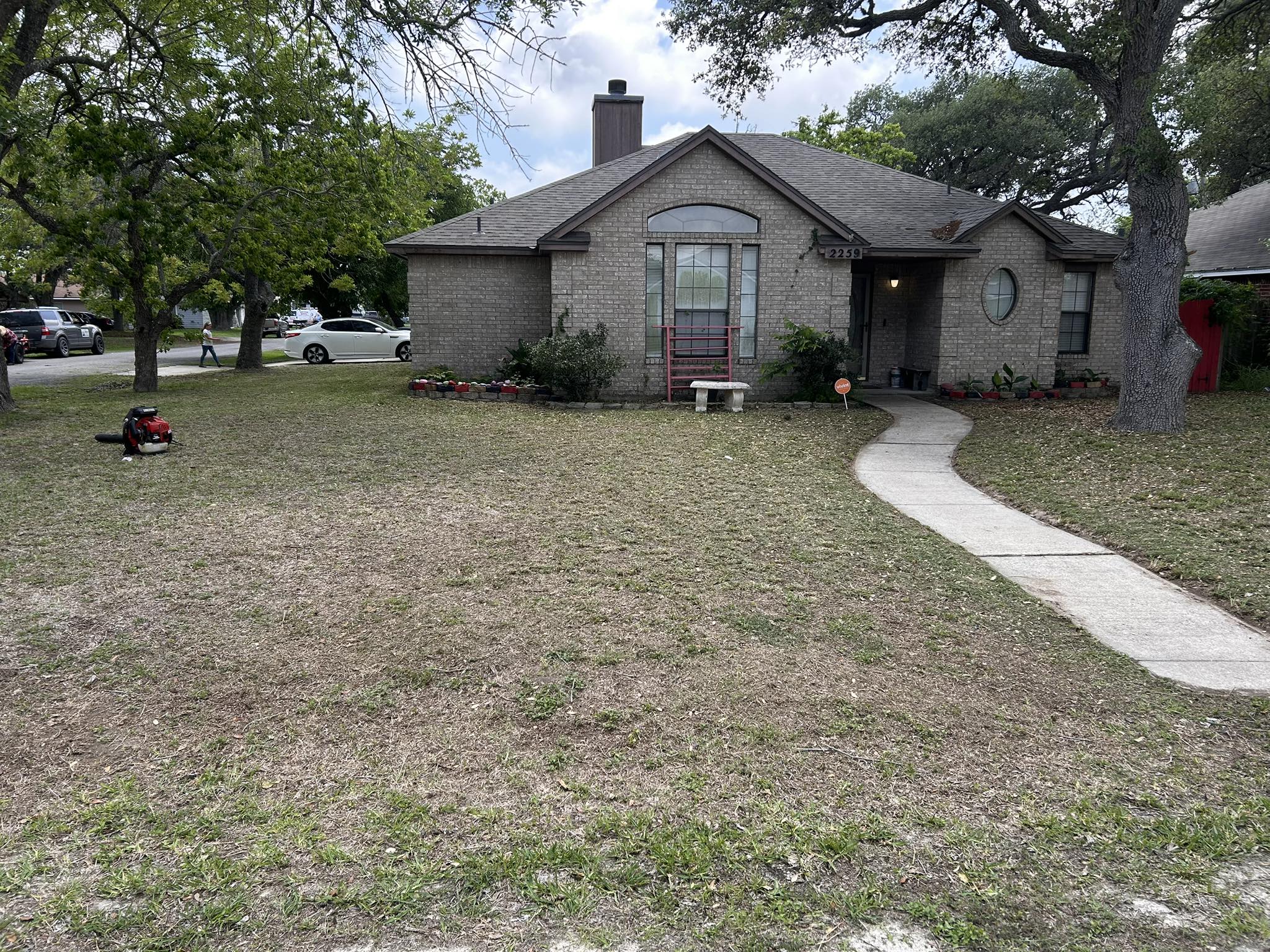 Residential yard service